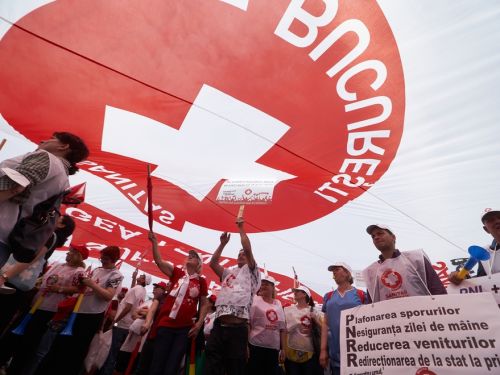 Sindicaliştii din sănătate pichetează Ministerul Sănătăţii la finalul lunii mai. Urmează greva generală, în 15 iunie