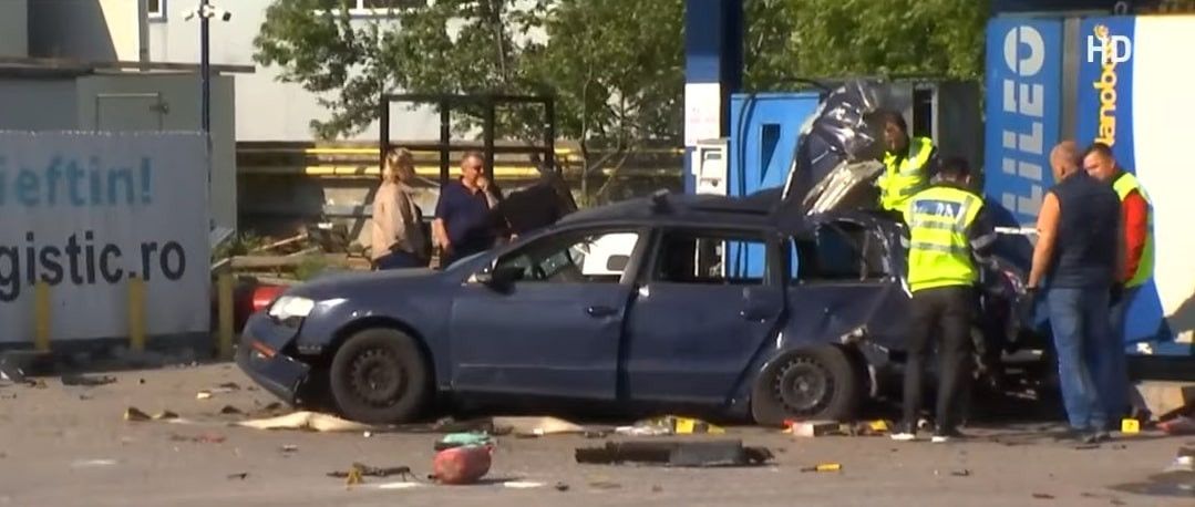 Explozie într-o stație de alimentare cu gaz în Pantelimon. O persoană a decedat pe loc