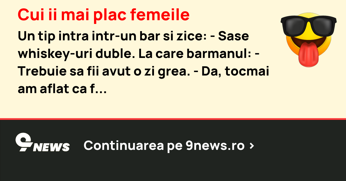 Cui ii mai plac femeile