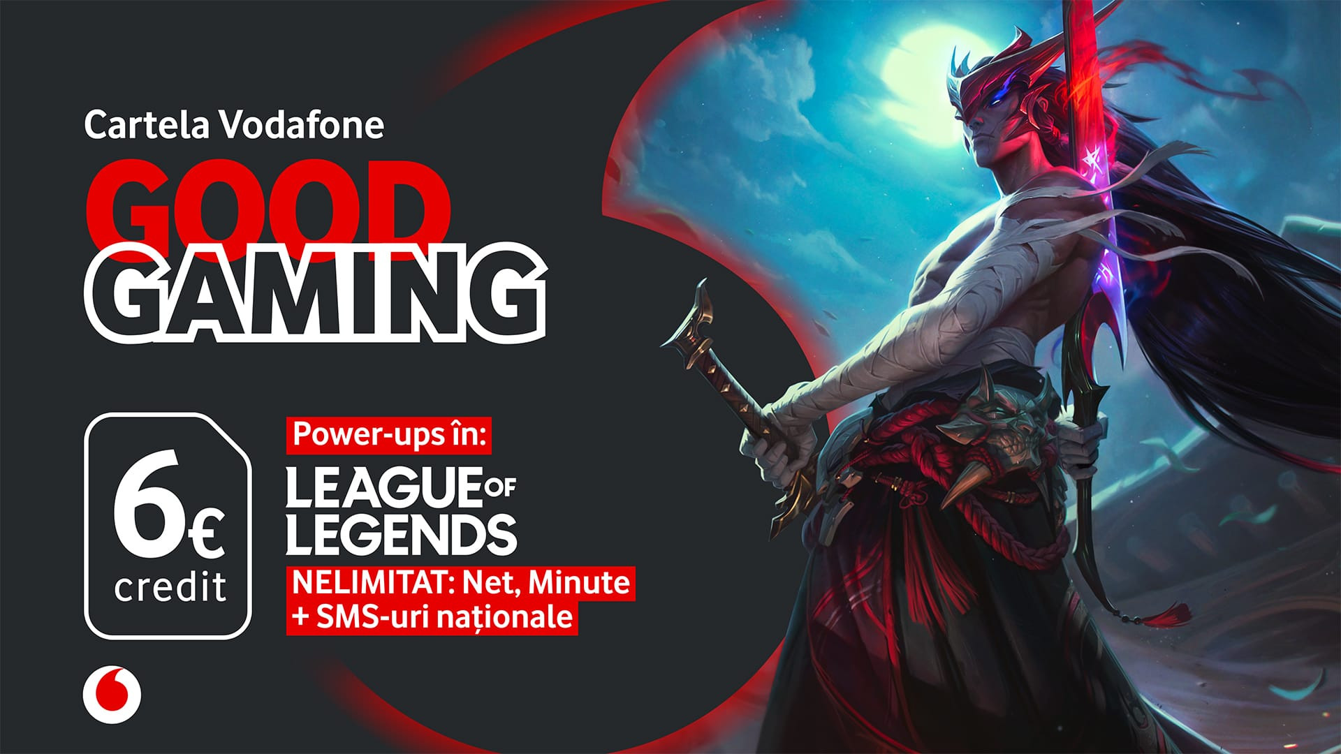 Vodafone revoluționează lumea gamingului cu o nouă cartelă surpriză!