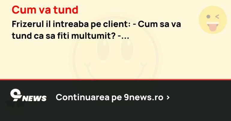Cum va tund