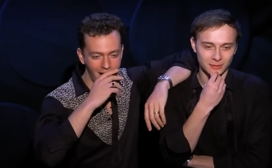 Dinu și Jean Gavril au mers la Chefi la Cuțite. Care a fost reacția lui Cătălin Scărlătescu, după ce i-a văzut