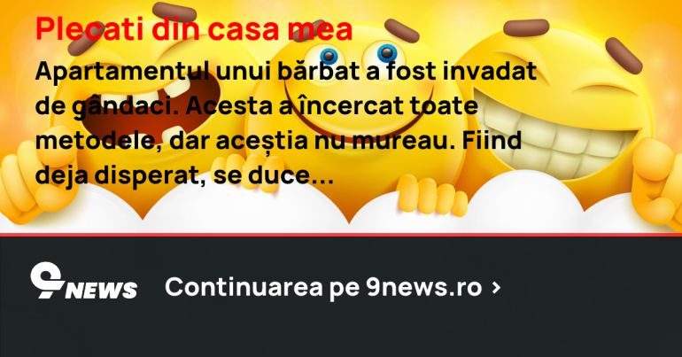 Plecati din casa mea