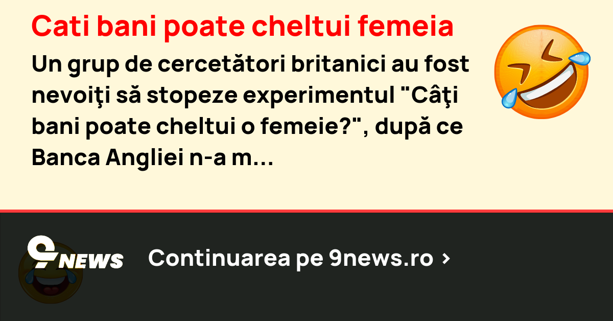 Cati bani poate cheltui femeia