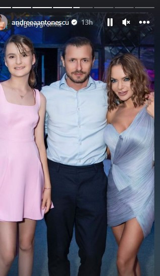 Andreea Antonescu, botez cu 200 de invitați. Artista a început să plângă în timpul evenimentului