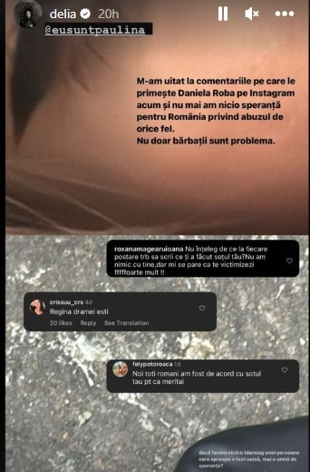 Delia a sărit în apărarea Danei Roba. Reacția dură a artistei, după ce a citit mai multe comentarii răutăcioase: „Ce oameni sunteți?”