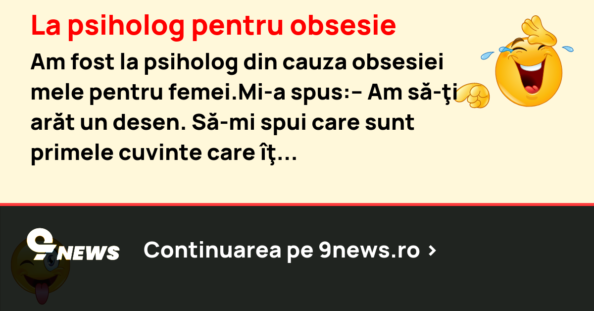 La psiholog pentru obsesie