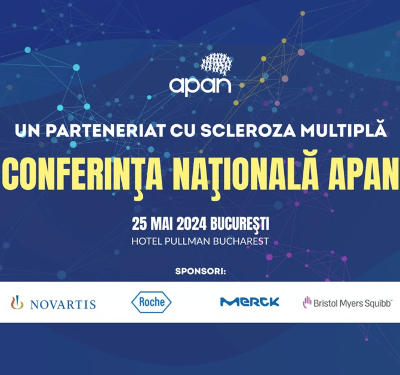 Conferința națională APAN 2024 „Un parteneriat cu scleroza multiplă”