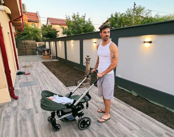 Liviu Teodorescu, imagine emoționantă cu fiica sa. Cum este viața de părinte pentru artist: „O motivație mai puternică”