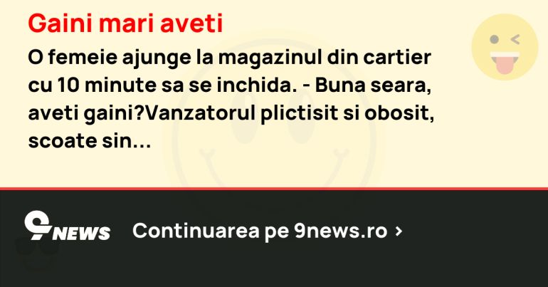 Gaini mari aveti