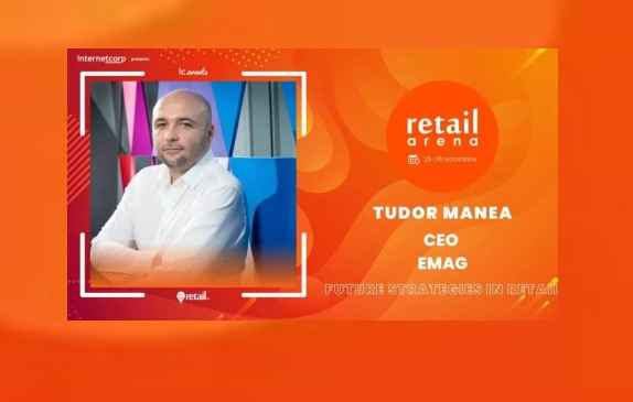 Va mai lansa eMAG noi magazine în platformă? Află răspunsul lui Tudor Manea, la retailArena 2023