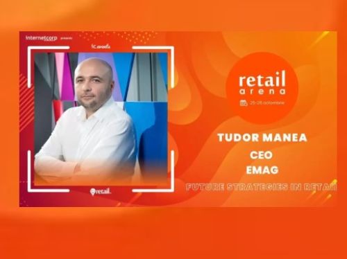 Va mai lansa eMAG noi magazine în platformă? Află răspunsul lui Tudor Manea, la retailArena 2023