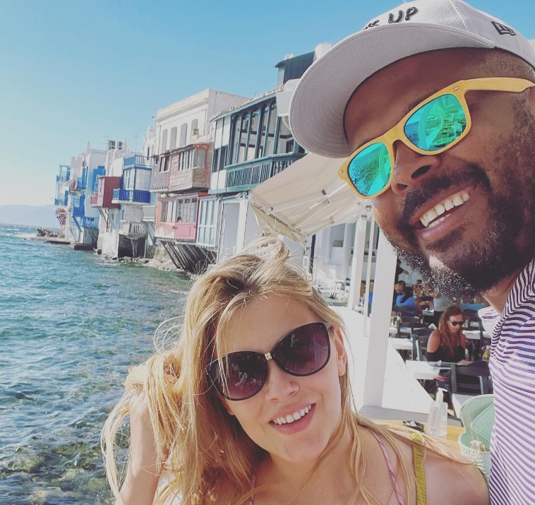 Cum arată sora lui Cabral, Artemis. Imagine rară cu cei doi