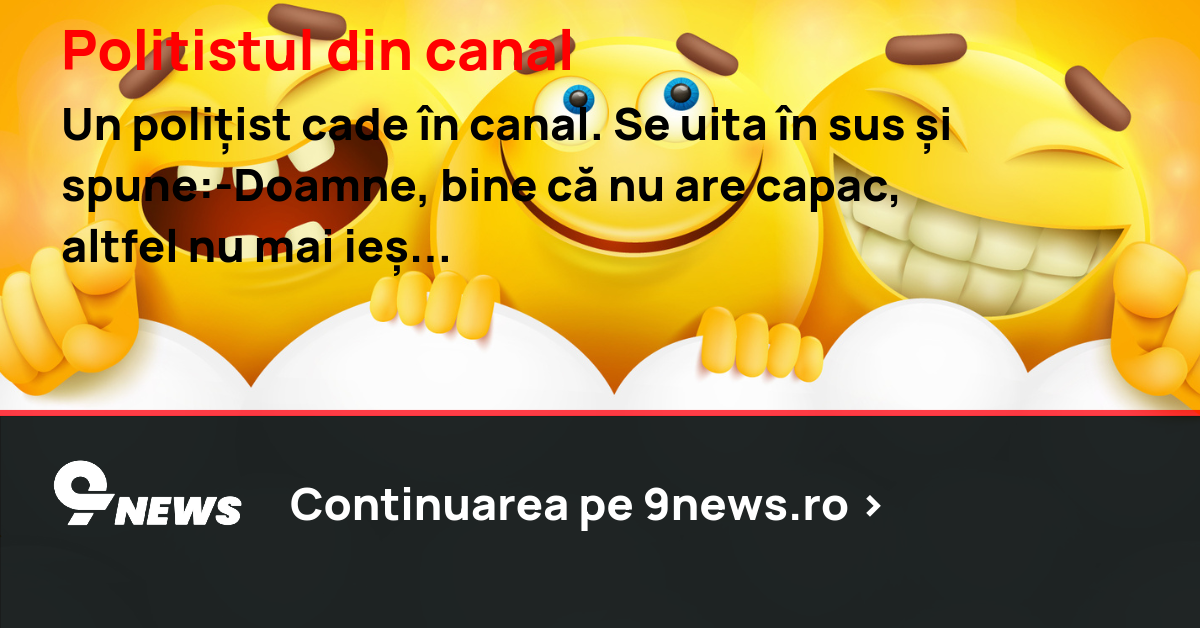 Politistul din canal