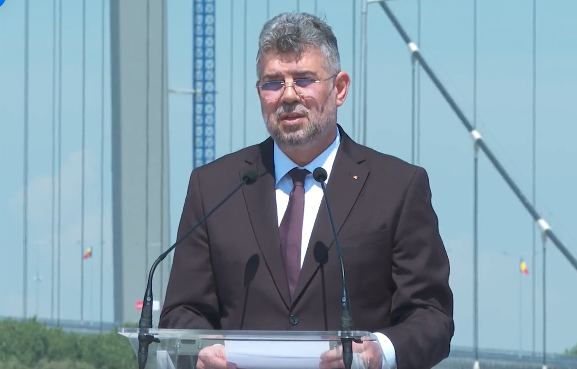 Marcel Ciolacu, la inaugurarea podului de la Brăila: „Va crește considerabil numărul turiștilor ce pot ajunge în Delta Dunării”