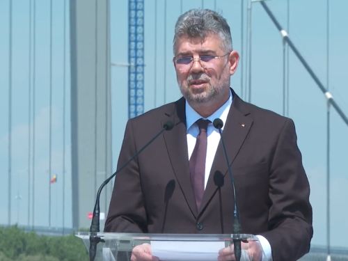 Marcel Ciolacu, la inaugurarea podului de la Brăila: „Va crește considerabil numărul turiștilor ce pot ajunge în Delta Dunării”