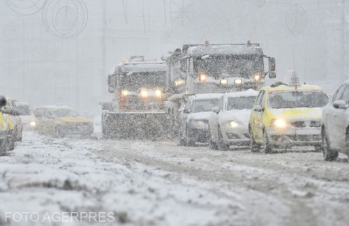 Condiții de iarnă și restricții de circulație în mai multe zone din România