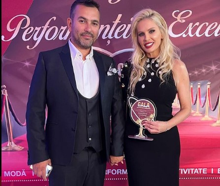 Andreea Bănică și soțul ei, premiați pentru afacerea pe care o dețin: „A fost un vis de-al meu care a devenit realitate”