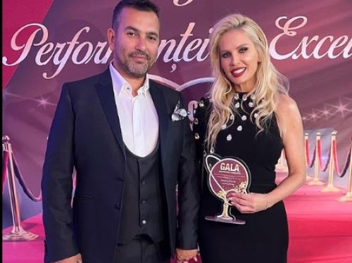 Andreea Bănică și soțul ei, premiați pentru afacerea pe care o dețin: „A fost un vis de-al meu care a devenit realitate”