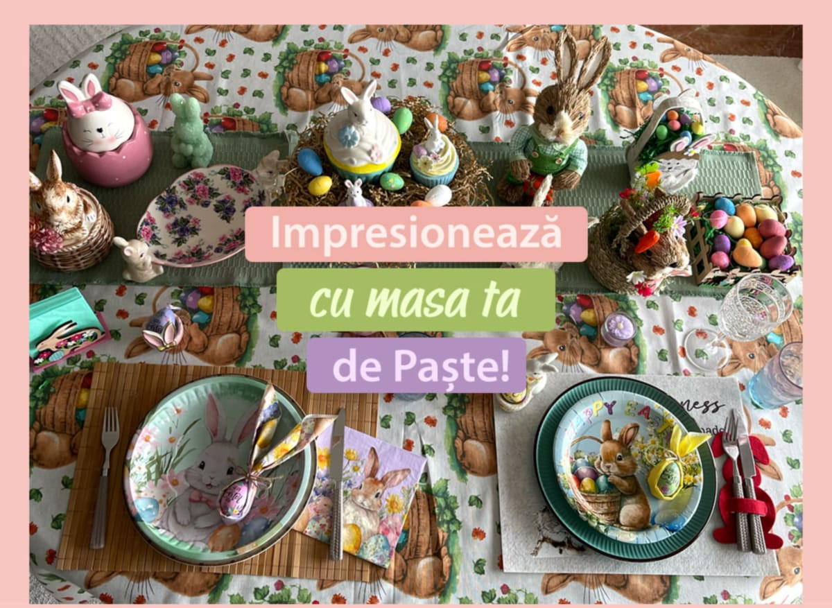 Bucătăria de Paște 2025: 10 Idei Practice pentru Organizare și Gătit cu Stil