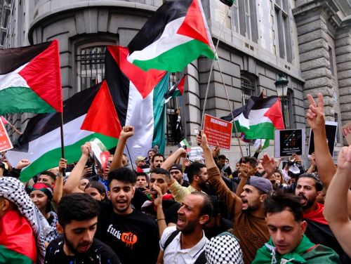 Proteste în Capitală. Susținătorii palestinienilor cer oprirea bombardamentelor