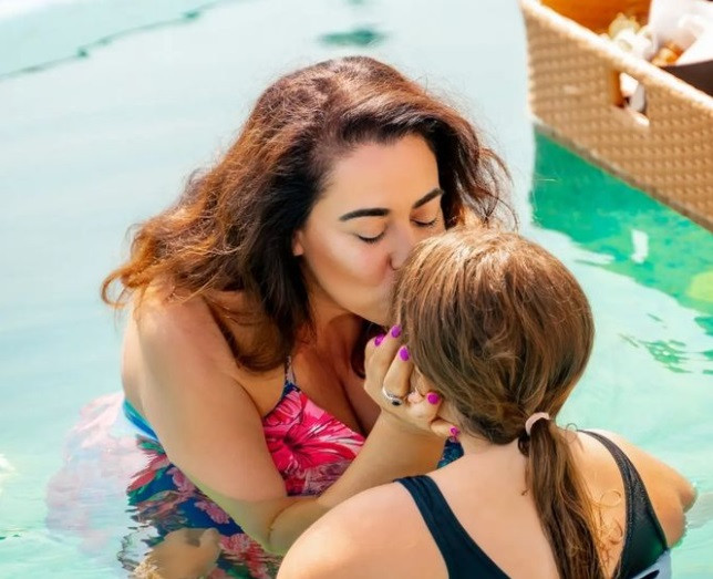 Oana Roman și Marius Elisei, petrecere de ziua fiicei lor: „Să ne trăiești cu numele”