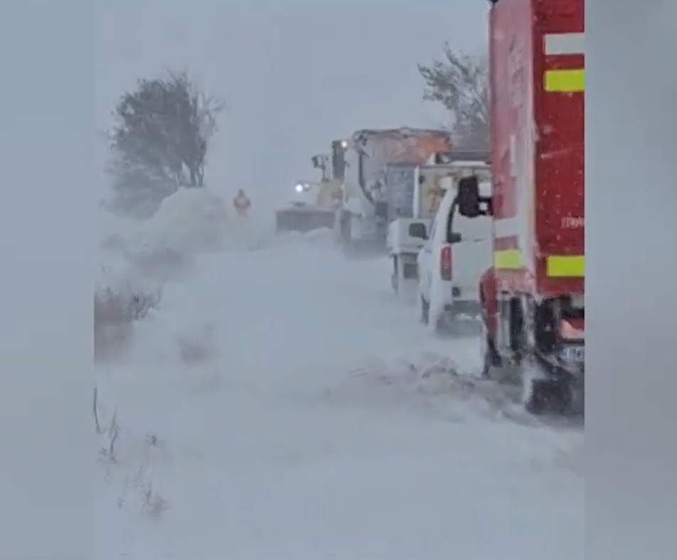 Cod galben de ninsori și viscol în România: Avertizare meteo pentru mai multe județe