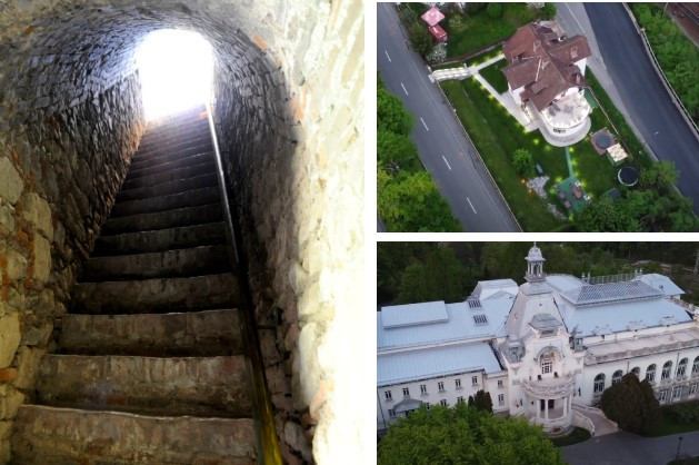 Tunelul secret prin care bogații plecau cu banii de la Casino Sinaia. A fost închis în perioada comunistă