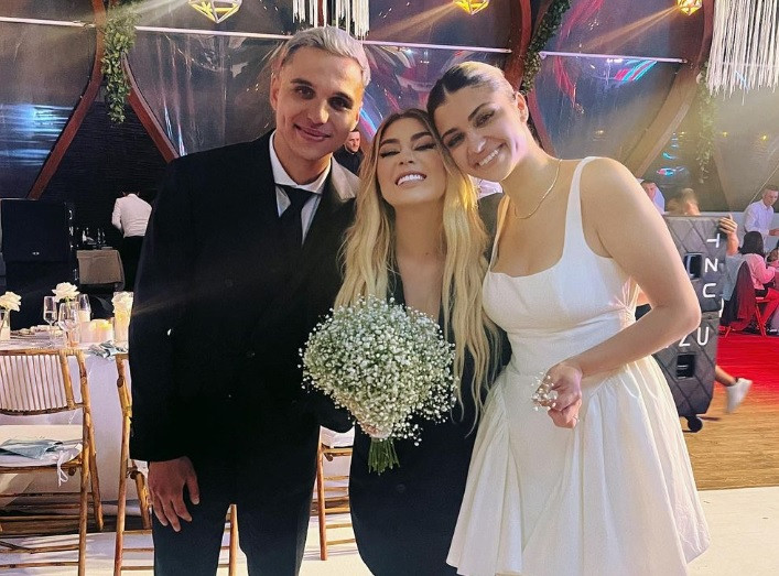 Jo a prins buchetul la nunta Irinei Deaconescu. Reacția lui Juno a stârnit hohote de râs: „Mi-am lăsat iubita aseară singură”