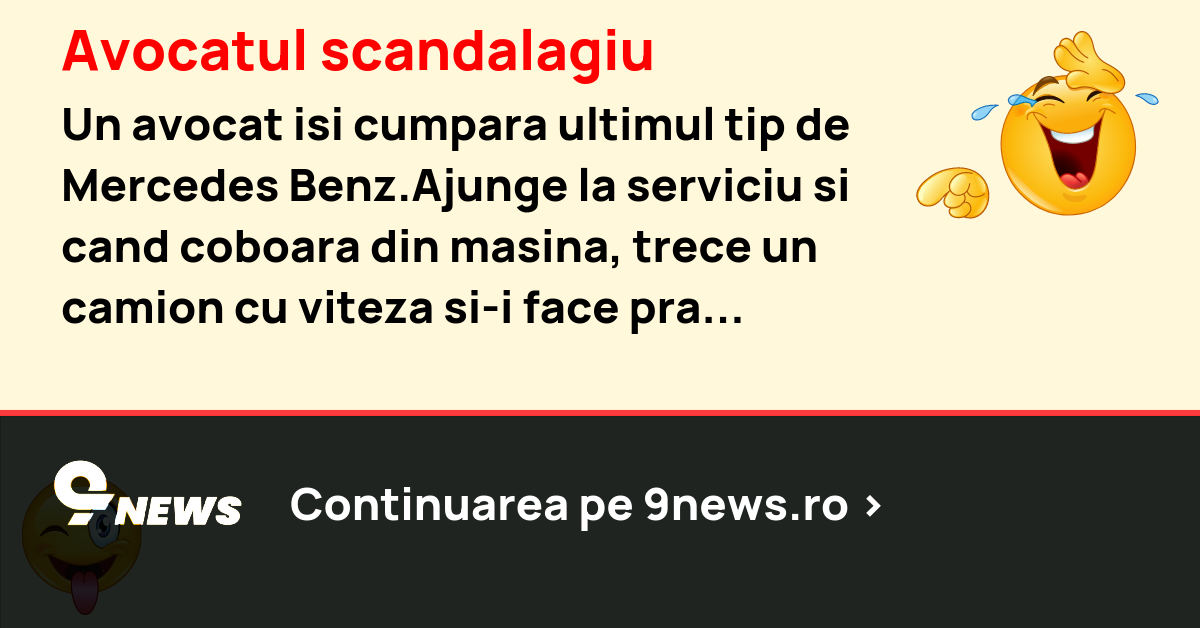 Avocatul scandalagiu