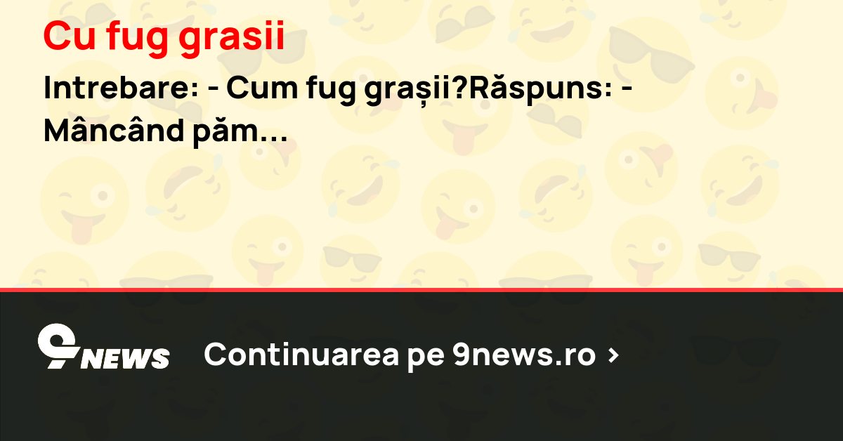 Cu fug grasii