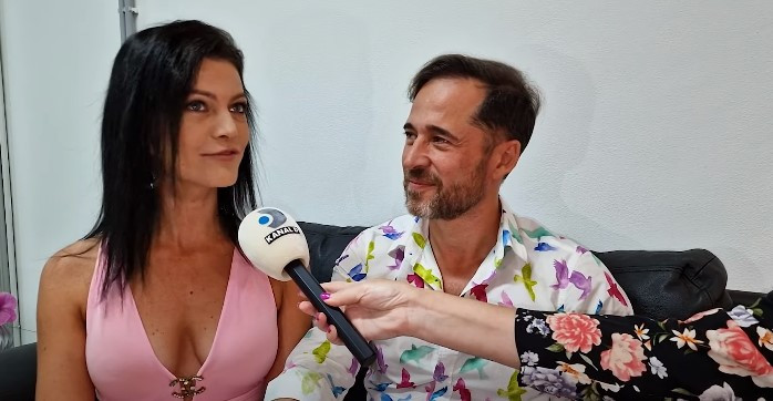 Dinu Maxer și Magdalena Chihaia, primul interviu împreună. Cum s-au cunoscut: „Acolo s-a întâmplat magia”