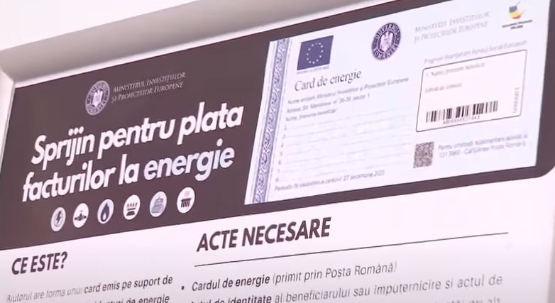 Sprijin pentru plata facturilor la energie, pentru 350.000 de români: carduri de energie cu 1.400 de lei