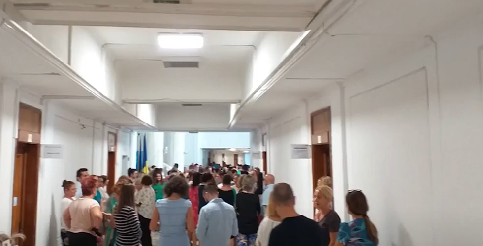 Protest la Ministerul de Finanţe. Ce îi nemulțumește pe sindicaliști