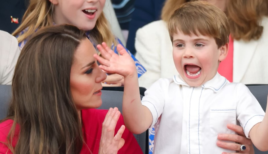 Porecla amuzantă primită de Prințul Louis de la mama sa. Cum își alintă Kate Middleton fiul