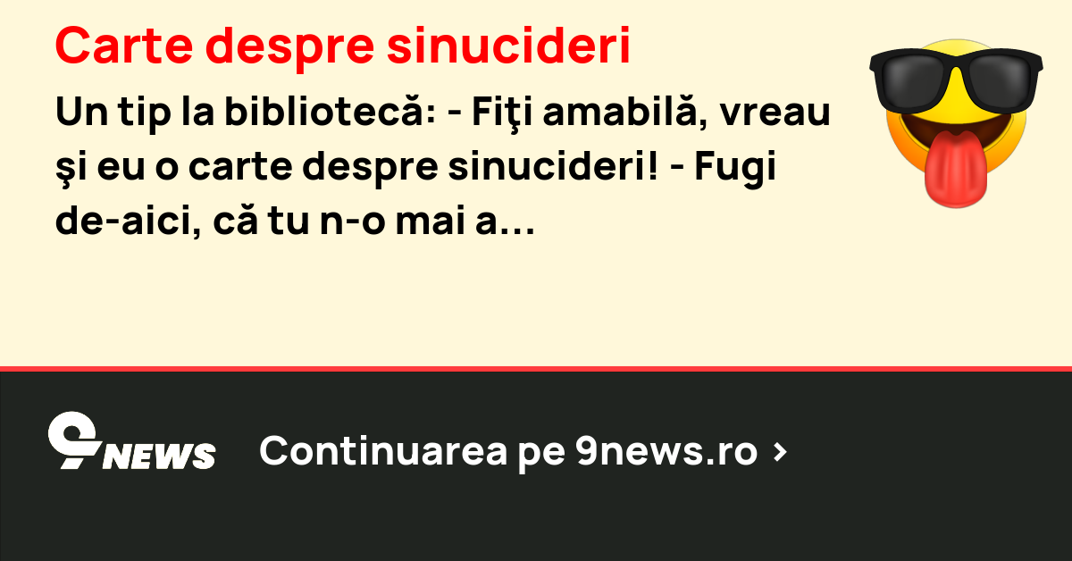 Carte despre sinucideri