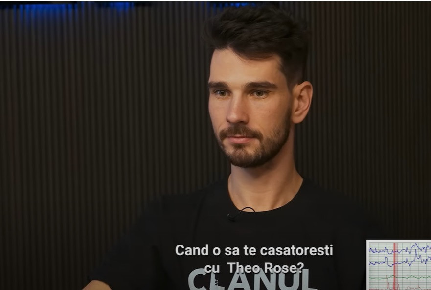 Anghel Damian, supus detectorului de minciuni. Vreau sau nu să facă nuntă cu Theo Rose: „Am vorbit despre asta”