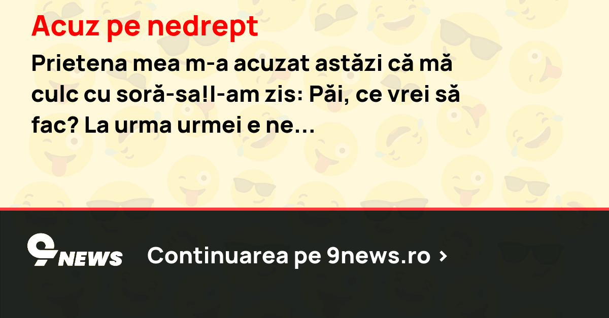 Acuz pe nedrept