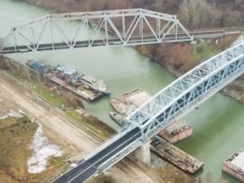 Reacția României după ce rușii au amenințat că vor bombarda podul Galați-Giurgiulești