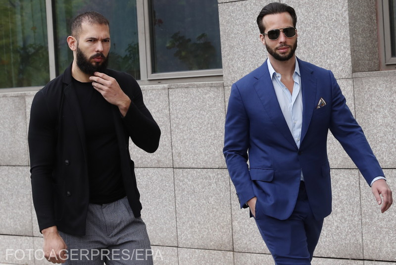 Frații Tate au ajuns din nou în fața instanței. Milionarii britanici vor să scape de arestul la domiciliu