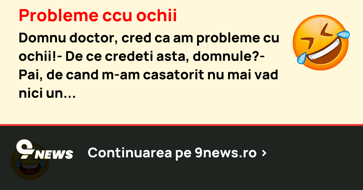 Probleme ccu ochii