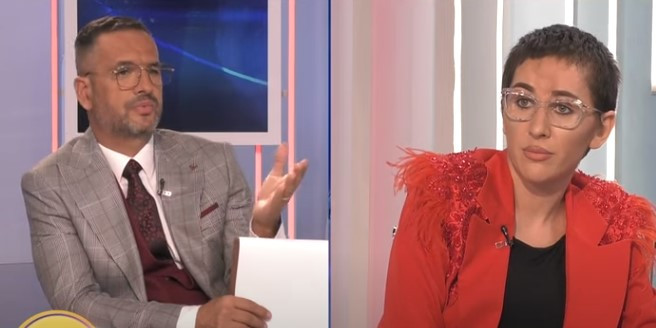 Dana Roba, scoasă din sărite de întrebările lui Mădălin Ionescu. A ieșit din platoul emisiunii: „Lasă-mă să plec”