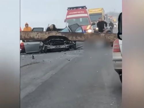 Detalii șocante după tragedia din Olt. Camionul care a dărâmat limitatorul de 10 tone aparține unui afacerist influent