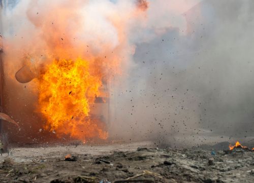 Explozie la Rafinăria Petromidia din Năvodari - Planul Roșu de Intervenție Activat