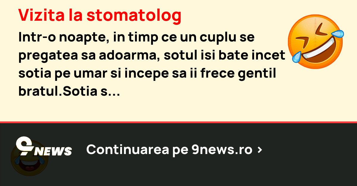 Vizita la stomatolog
