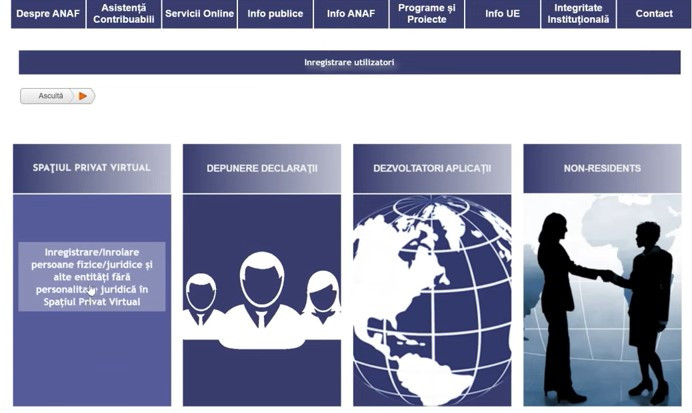 Sistemul e-Factura dă erori. „Psihiatră învelită”, „picior cubic pe oră” sau „om-lună”, printre termenii de pe site