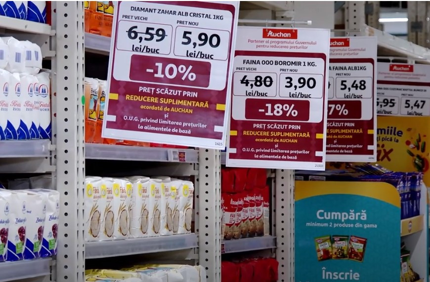 Plafonarea Guvernului...de doi lei. Cum au ajuns produsele mai scumpe decât înainte de ieftinire