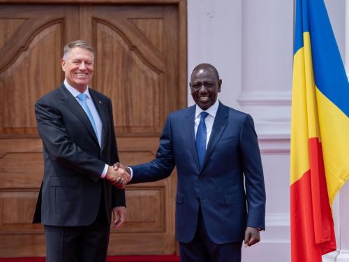 Iohannis, primit cu lei împăiați în Africa. Analist: „Miza economică e nulă. Din Kenya primim doar e-mailuri că am câștigat moșteniri”
