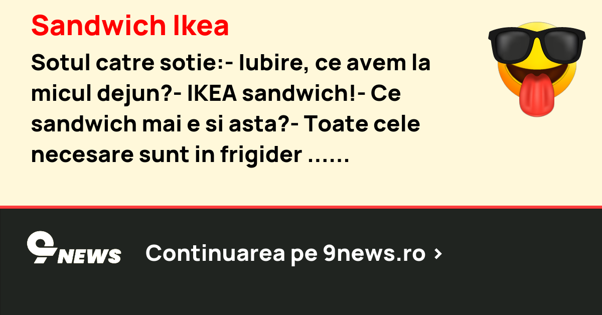 Sandwich Ikea