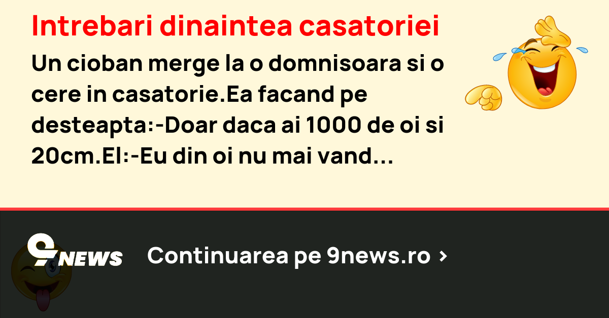 Intrebari dinaintea casatoriei